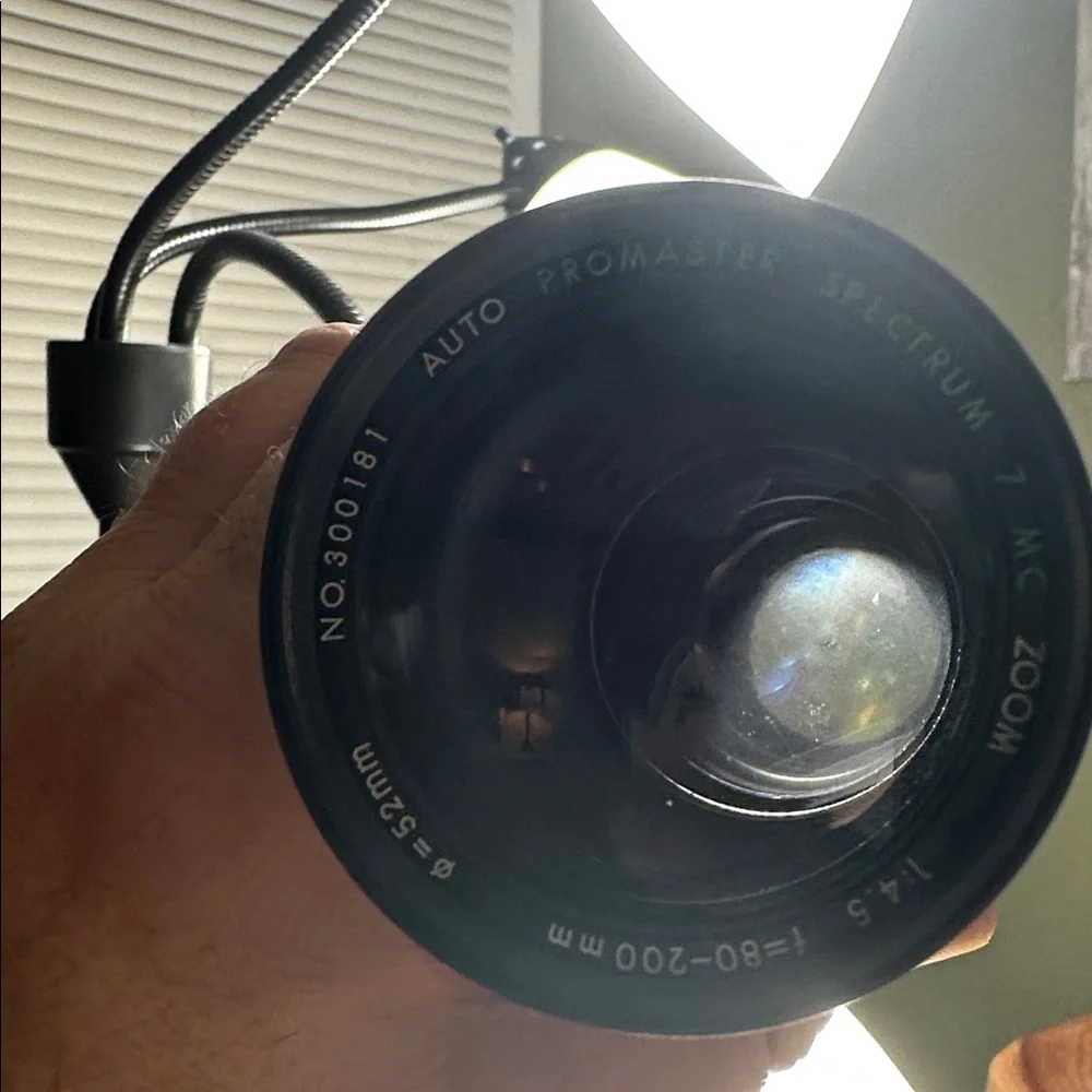 3 Camera Lenses and Flash Bundle
